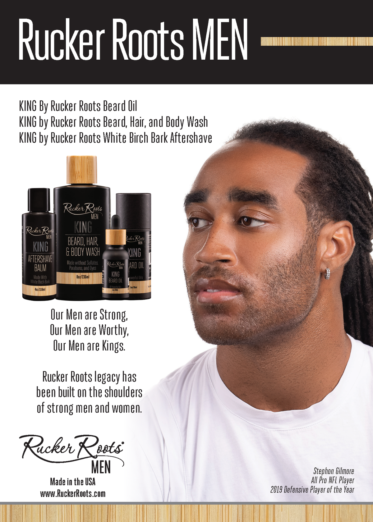 King by Rucker Roots Beard Oil