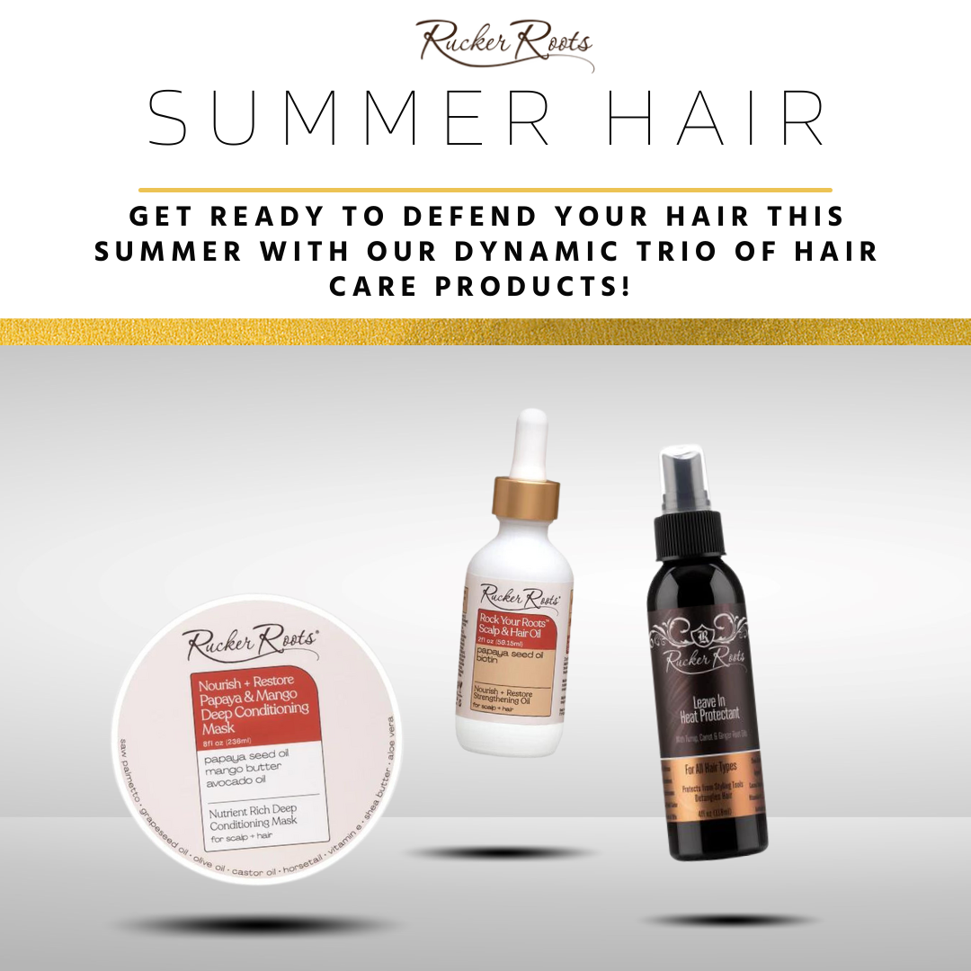 Harness Your Summer Hair Defense – Rucker Roots
