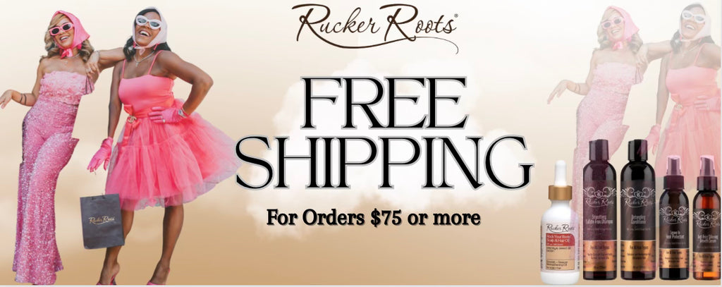 Natural Hair Care Products for Women + Men from Rucker Roots