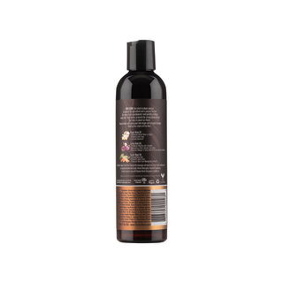 Rucker Roots Sulfate-Free Smoothing Shampoo 8oz back label with ingredients