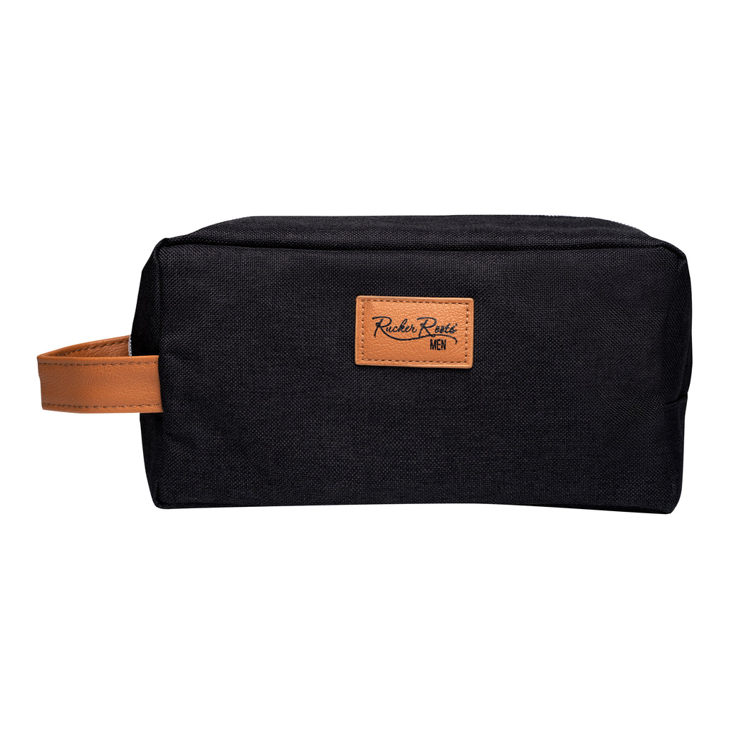 King by Rucker Roots Toiletry Logo Bag