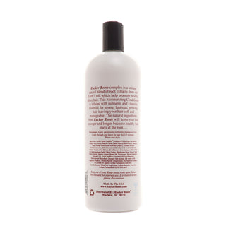 Moisturizing Conditioner 33.8oz liter bottle, back label view