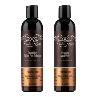 Rucker Roots Combo Pack - Sulfate Free Shampoo + Detangling Conditioner